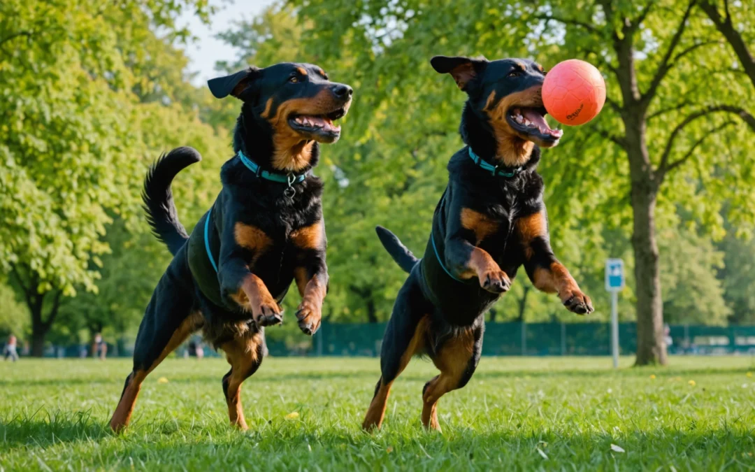 jeux inattendus pour canaliser l’énergie débordante de votre beauceron !