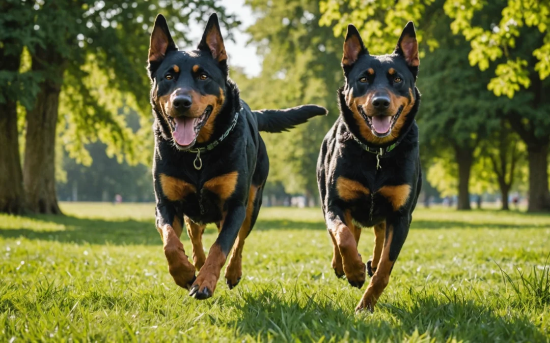 Des activités incroyables pour éveiller l’énergie de votre beauceron !
