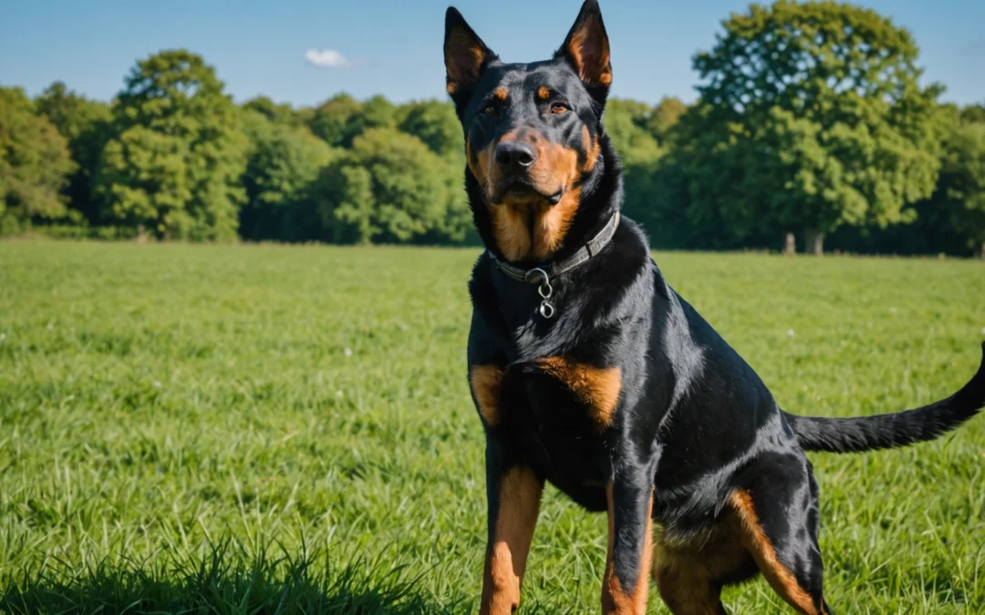 Le beauceron : l’élégance brute qui cache un cœur généreux