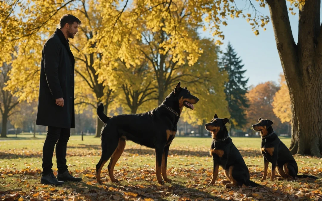 Le beauceron dévoilé : les secrets inattendus de son comportement social