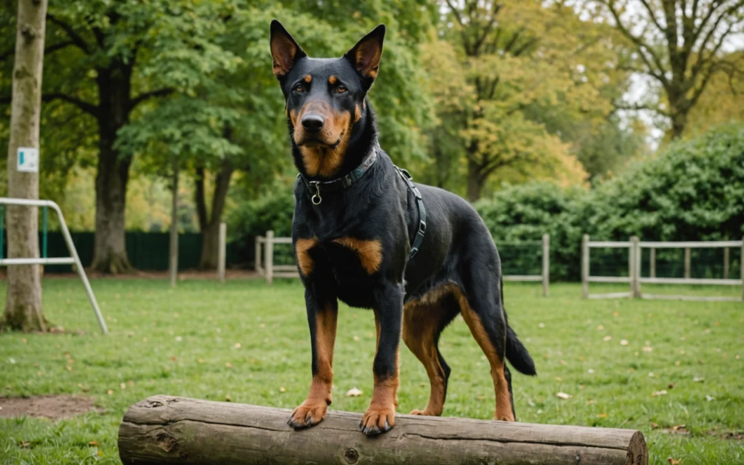 Un beauceron bien dans ses pattes : secrets d’un entraînement surprenant !