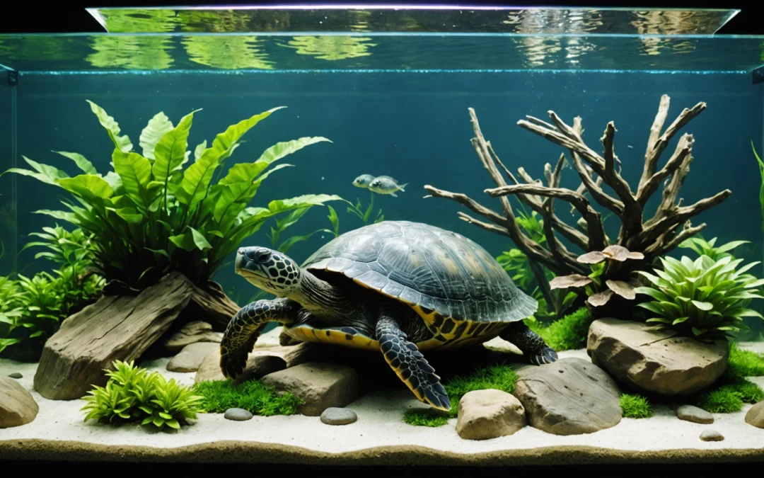 aquarium tortue d'eau complet