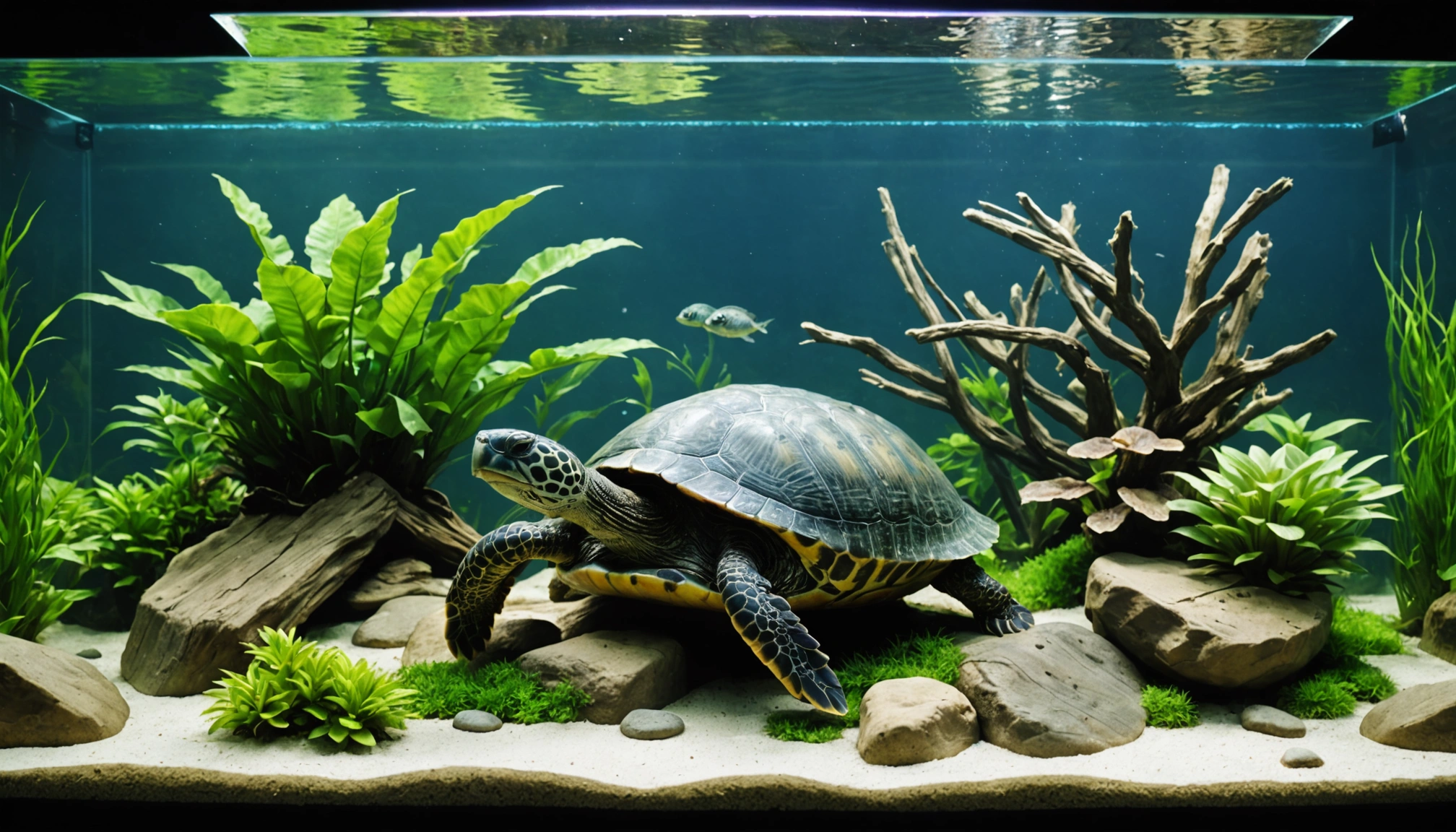 aquarium tortue d'eau complet