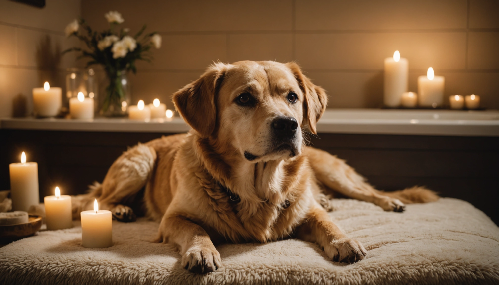 ramener chien spa après adoption