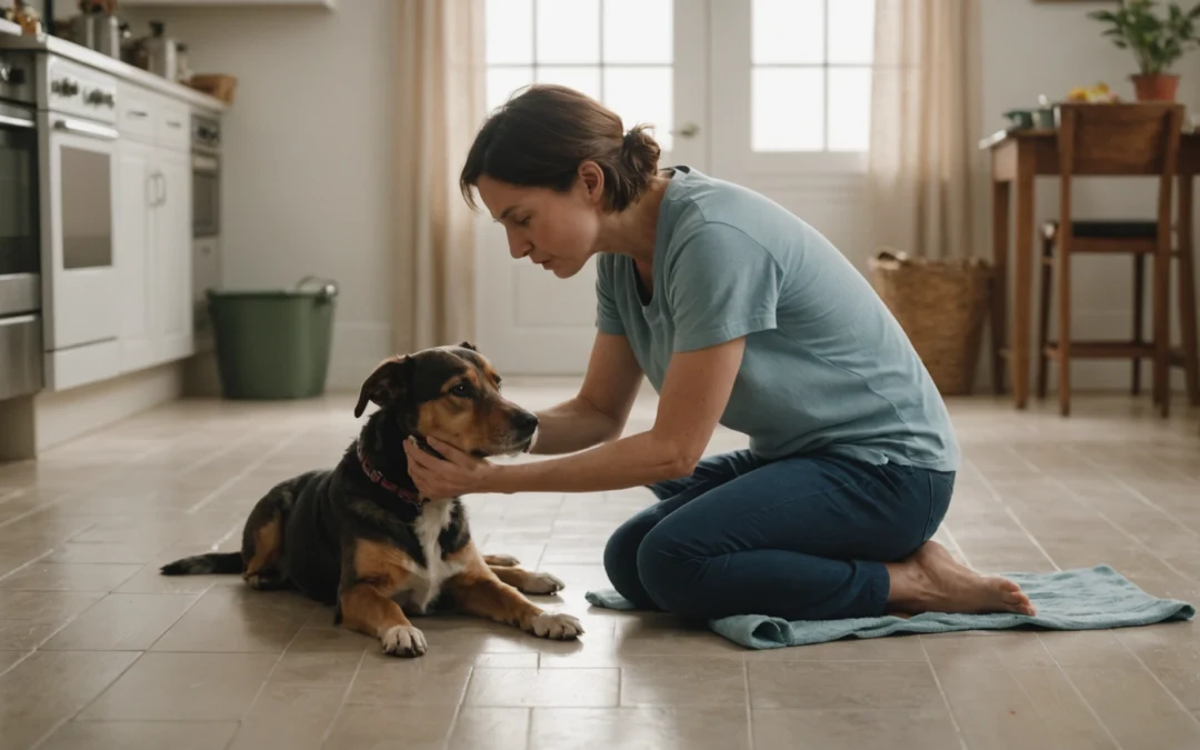 Vomissements du chien : apaiser l’inquiétude et agir efficacement