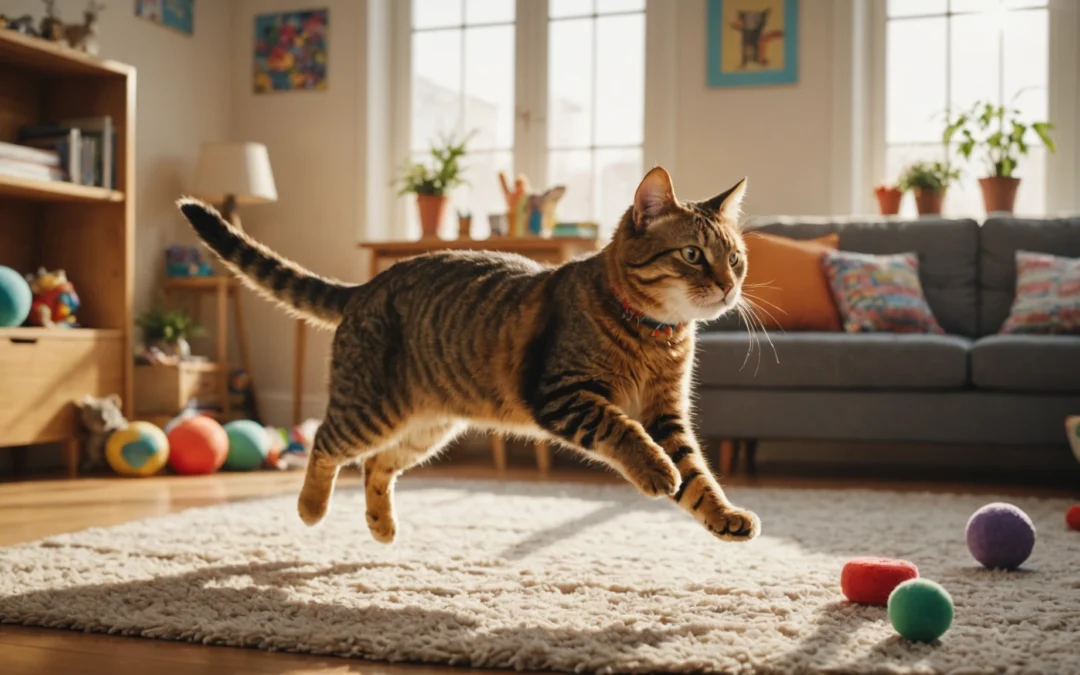 Courses frénétiques de minou : comprendre et apprivoiser ses élans d’énergie