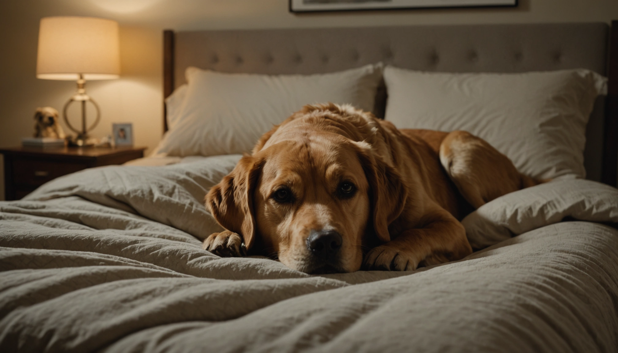 chien aboie la nuit