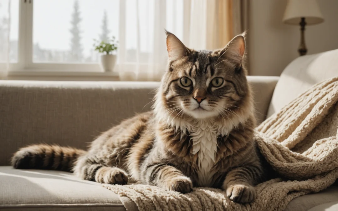Comprendre pourquoi votre chat s’arrache les poils et améliorer son bien-être