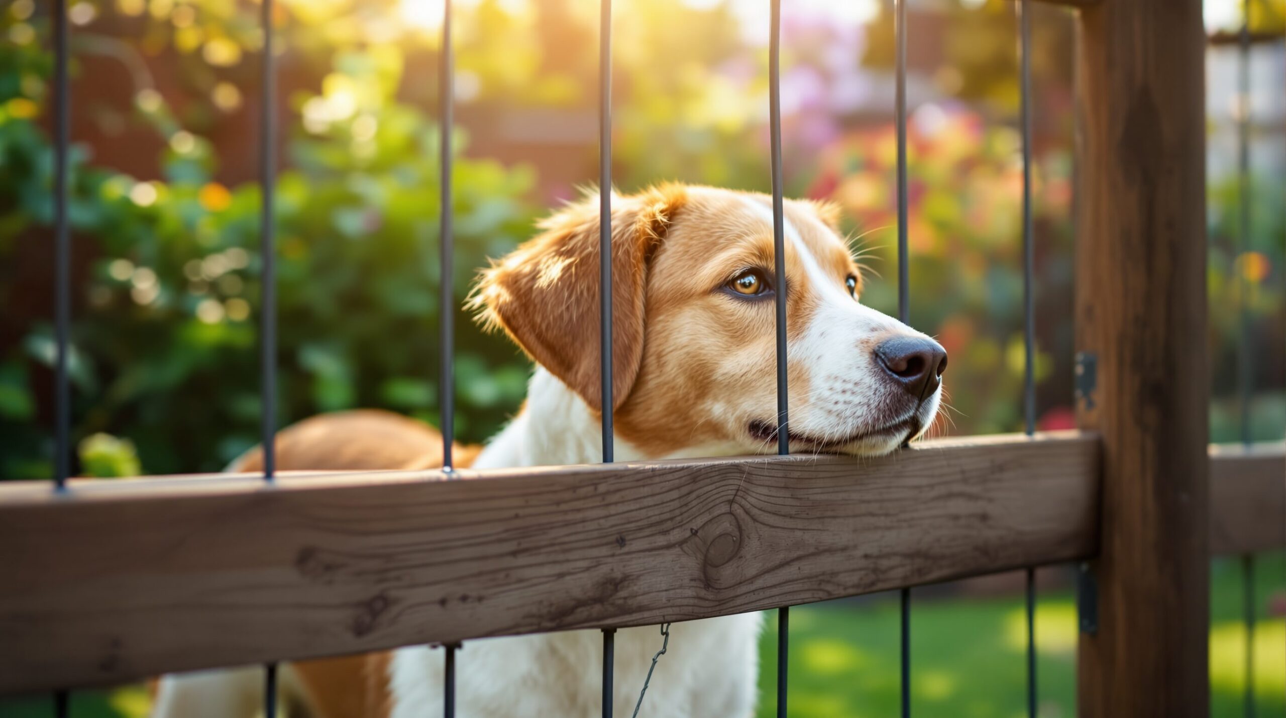 Clôture_pour_chien_pas_cher_:_la_méthode_efficace_pour_sécuriser_le_jardin comment faire une clôture pour chien pas cher